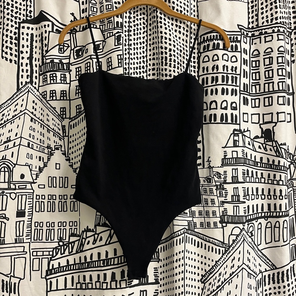 All Saint Spaghetti Strap Bodysuit